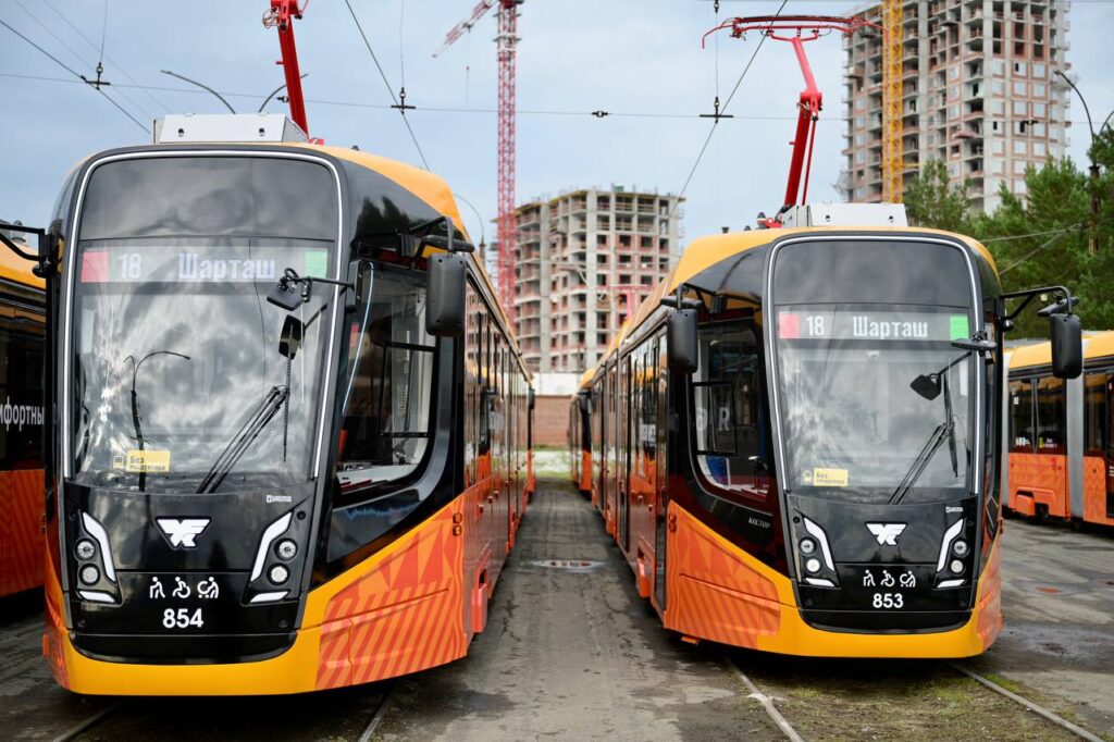 Денис Паслер: новые трамваи в Екатеринбурге