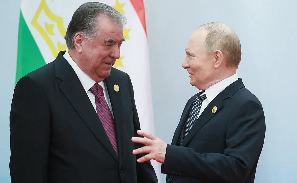 Эмомали Рахмон и Владимир Путин (Владимир Смирнов / ТАСС)
