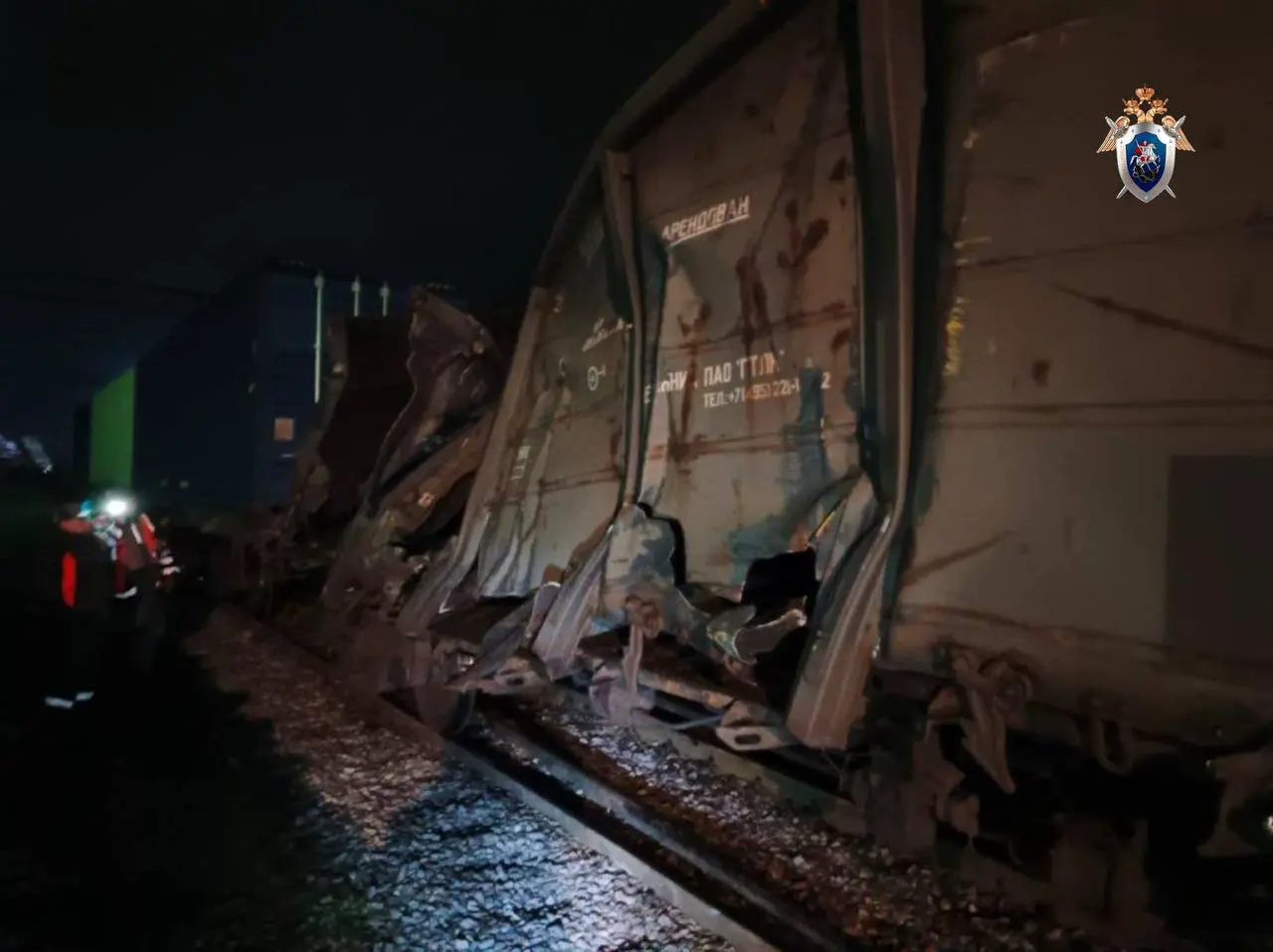 Два поезда столкнулись в Нижегородской области