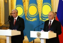 Касым-Жомарт Токаев и Владимир Путин обсуждают укрепление партнерства Казахстана с Россией kasymzhomart tokaev i vladimir putin obsuzhdayut ukreplenie partnerstva kazahstana s rossiej-politgolos-ru-0