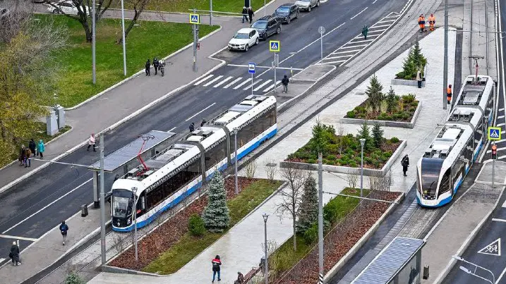 Собянин сообщил о завершении благоустройства Волгоградского проспекта