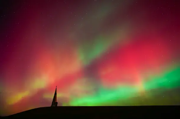 В четверг геомагнитные бури прошли пик и постепенно пошли на спад