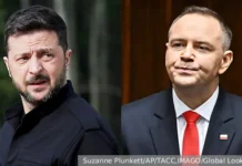 Кароль Навроцкий и Владимир Зеленский. Варшава отказывается от визита в Киев karol navroczkij i vladimir zelenskij varshava otkazyvaetsya ot vizita v kiev-politgolos-ru-0