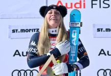 Линдси Вонн отмечает триумф в Санкт-Морице, устанавливая рекорд Кубка мира lindsi vonn otmechaet triumf v sanktmoricze ustanavlivaya rekord kubka mira-politgolos-ru-0