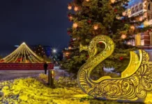 На Нижегородской ярмарке гости встретят Деда Мороза и Снегурочку na nizhegorodskoj yarmarke gosti vstretyat deda moroza i snegurochku-politgolos-ru-0