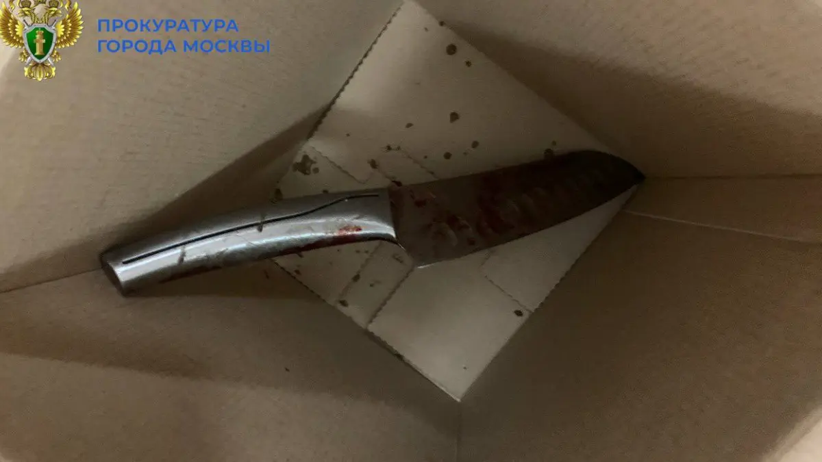 СК завел дело на мужчину, ранившего ножом жену и ребенка в квартире в Москве