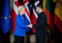 Урсула фон дер Ляйен и Зеленский: напряженный спор из-за Орбана ursula fon der lyajen i zelenskij napryazhennyj spor izza orbana-politgolos-ru-0