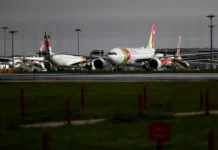 Пожар из-за электронной сигареты на рейсе TAP Air Portugal из Гатвика pozhar izza elektronnoj sigarety na rejse iz gatvika-politgolos-ru-0