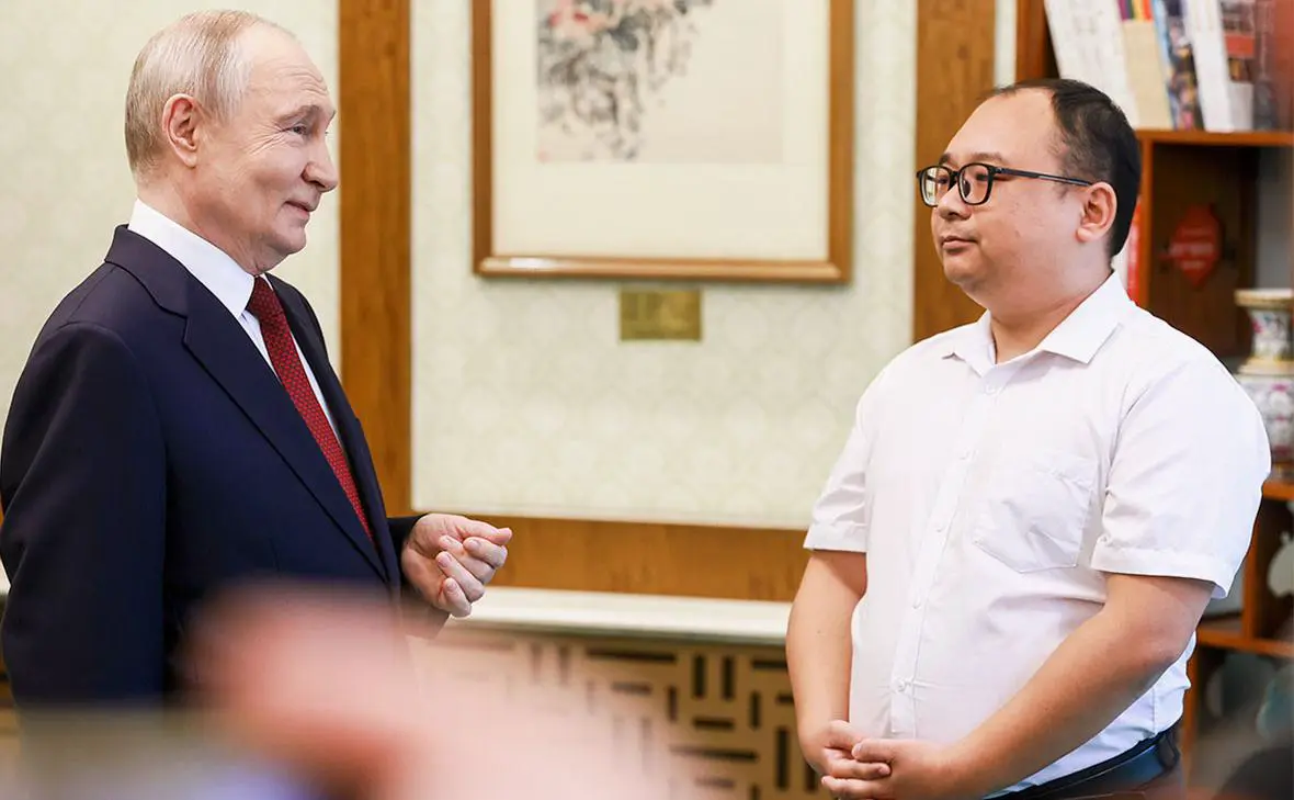 Владимир Путин и Пэн Пай (Владимир Смирнов / ТАСС)