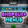 ShopGUI+ Setup | Текстуры | Уникальный дизайн | 45 меню