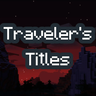 Traveler's Titles - RPG-заголовки при входе в биомы
