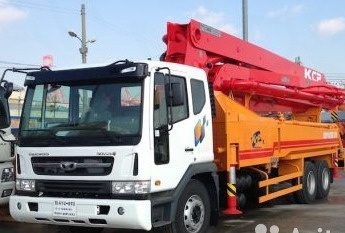 Аренда автобетононасоса 32, 40, 48м