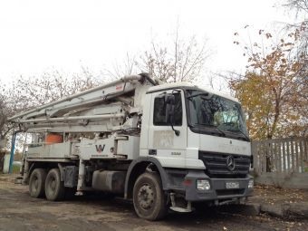 Аренда автобетононасоса MERCEDES ACTROS