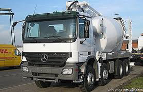 Аренда автобетононасоса MERCEDES для подачи бетона