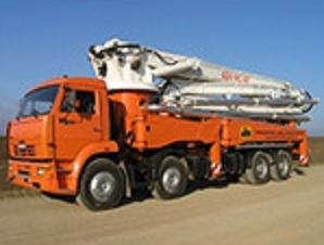 Аренда автобетононасоса от собственника STK-31