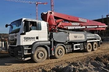 Аренда автобетононасоса Waitzinger 42M