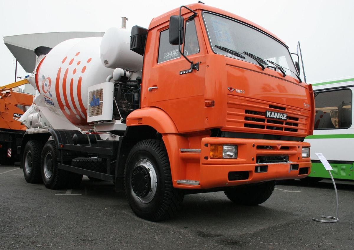Аренда автобетоносмесителя 6 кубов Камаз