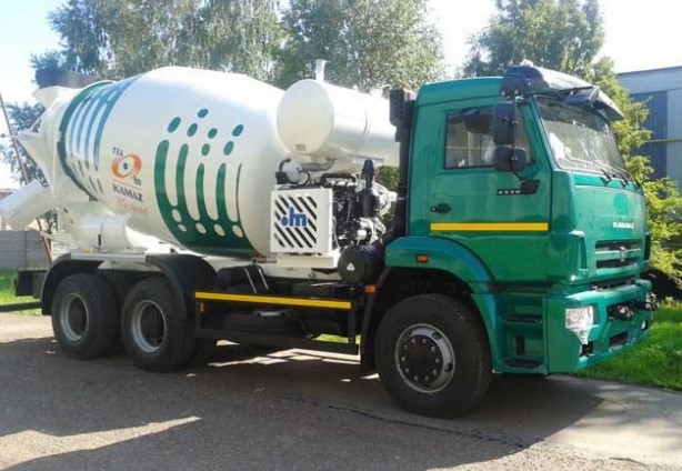 Аренда автобетоносмесителя на шасси KAMAZ