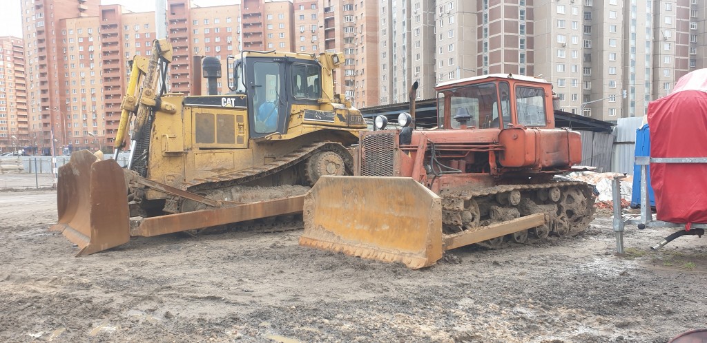 Аренда автобульдозера дт 75 от собственника