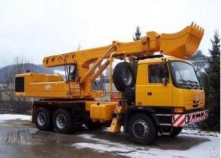 Аренда автоэкскаватора (планировщик) Татра
