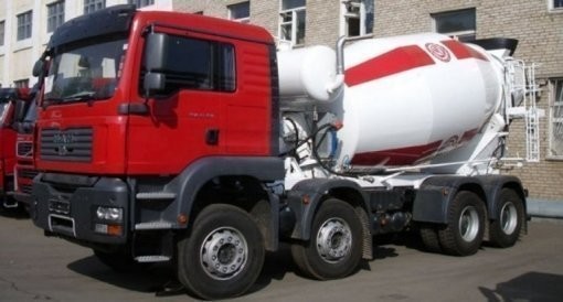 Аренда автомиксера 10 м3 MAN