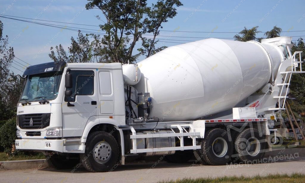 Аренда автомиксера Howo ZZ5257GJBN3847C