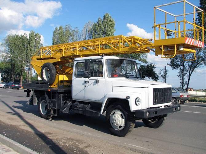 Аренда автовышки агп18