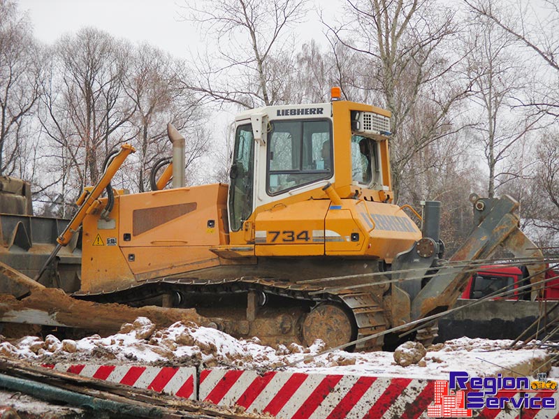 Аренда Бульдозер Liebherr по Московской области