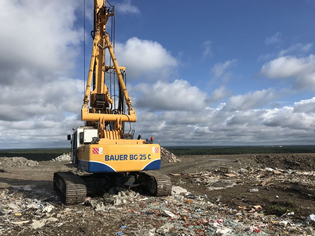 Аренда буровой установки Bauer BG25