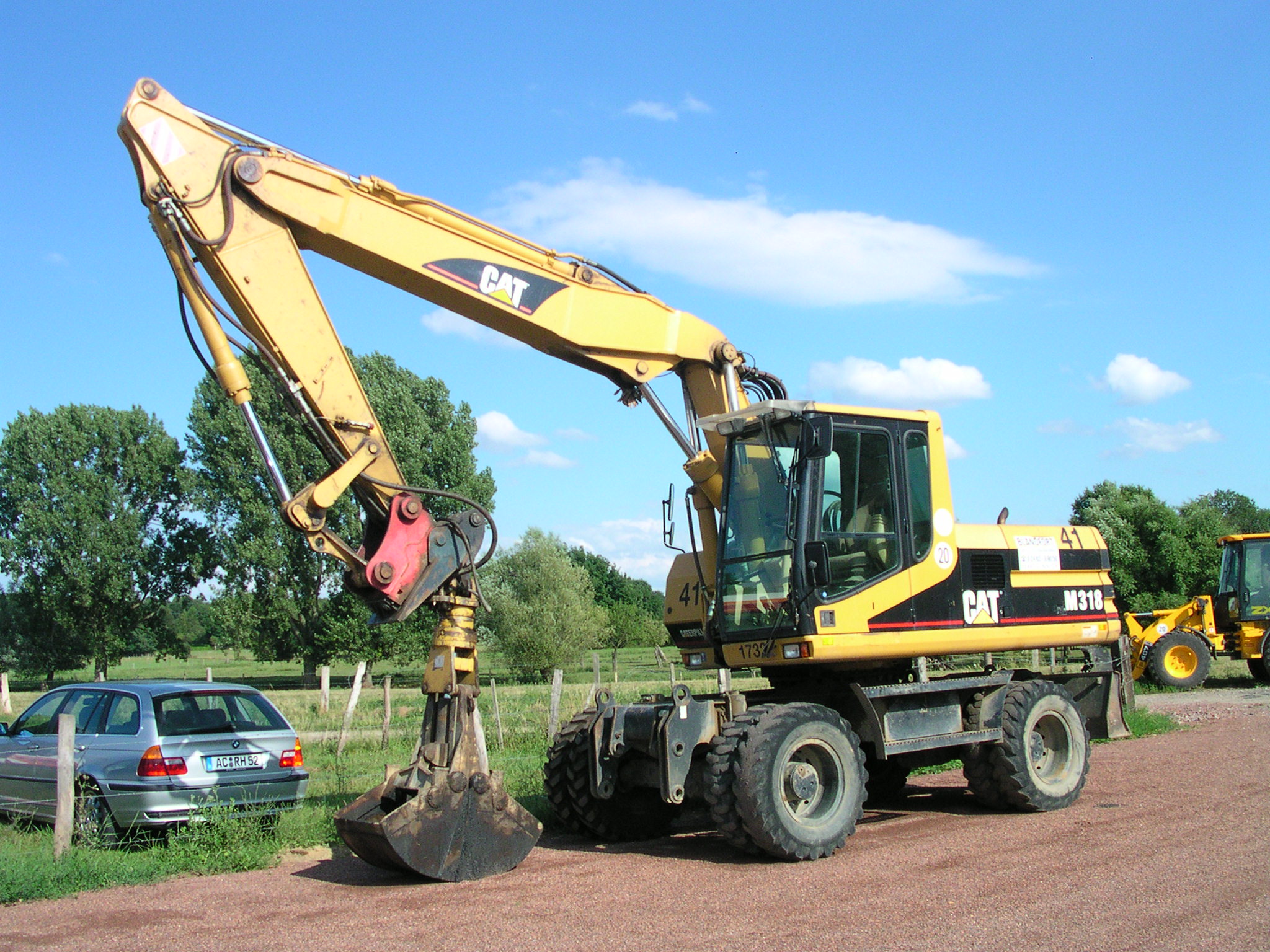 Аренда экскаватора Caterpillar M313D