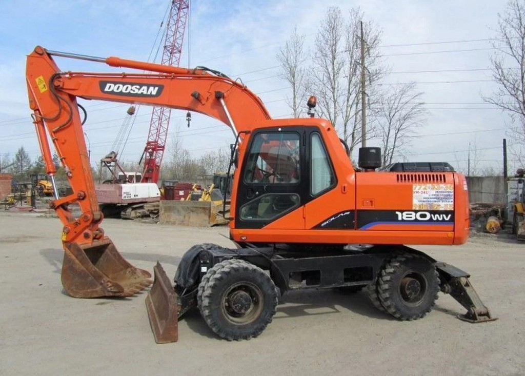 Аренда экскаватора Doosan 180