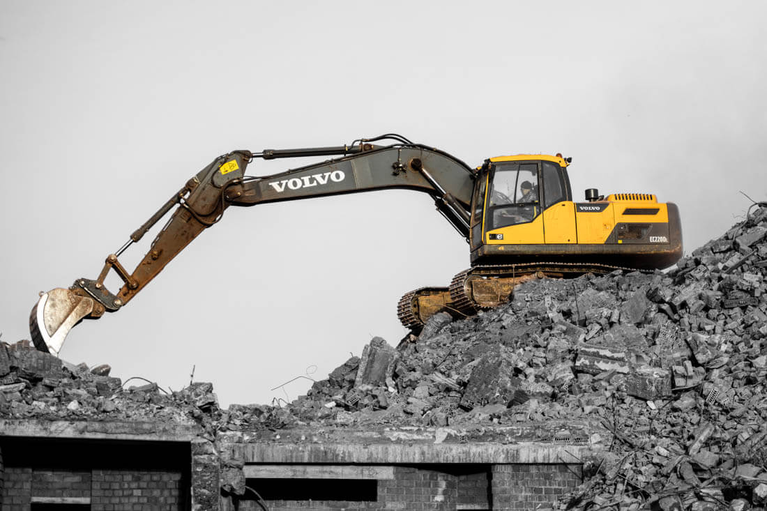 Аренда экскаватора гусеничного VOLVO EC220