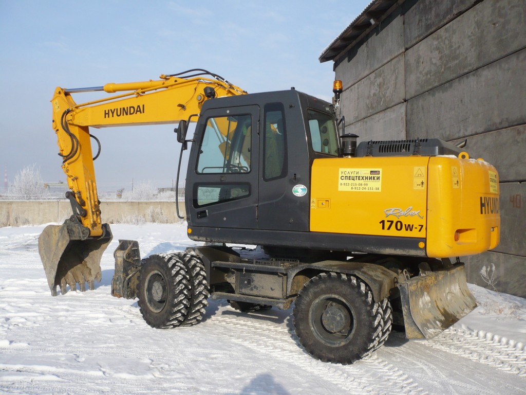 Аренда ЭКСКАВАТОРА HYUNDAI 140,170,210