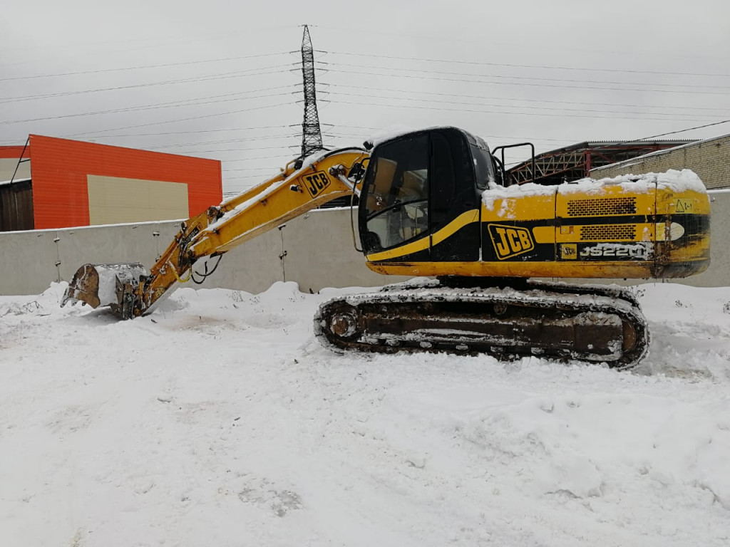 Аренда экскаватора JCB 220 в Ярославле
