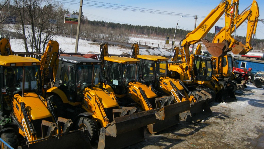 Аренда экскаватора погрузчика JCB-3CX