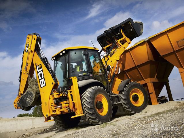 Аренда Экскаватора-погрузчика JCB 4cx И Самосвала