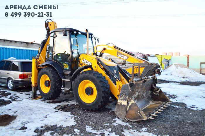 Аренда экскаватора погрузчика JCB