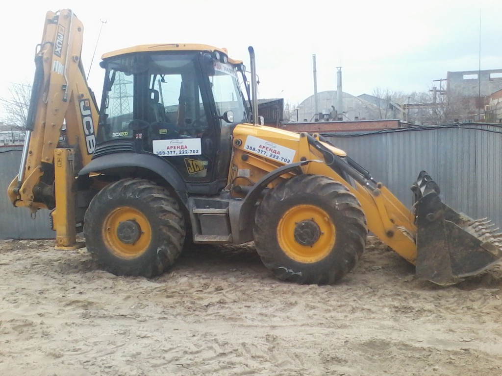 Аренда экскаватора-погрузчика JCB, MST, SNK