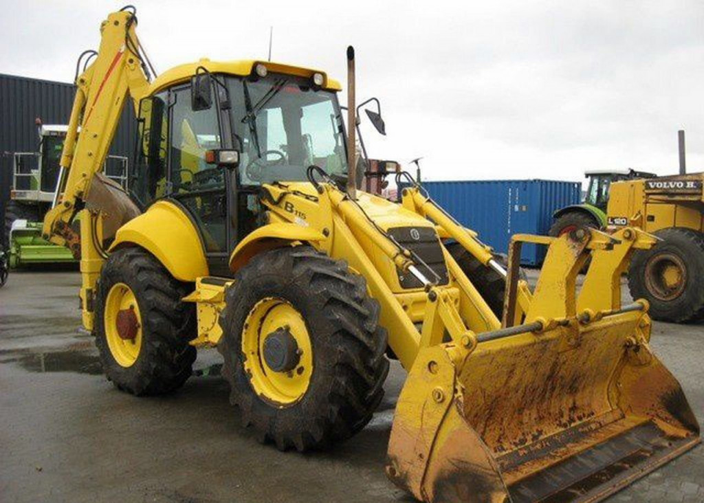 Аренда экскаватора-погрузчика NEW-Holland-115