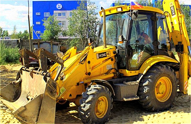 Аренда экскаватора погрузчика в Рязани и области