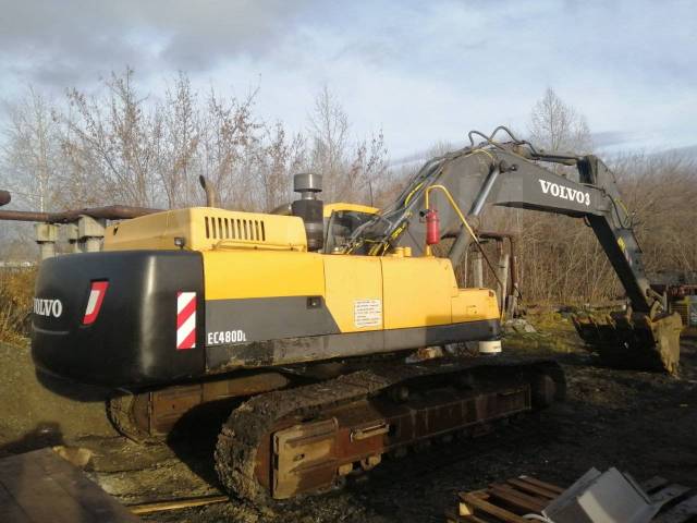 Аренда экскаватора Volvo EC480DL, объем ковша 2,8