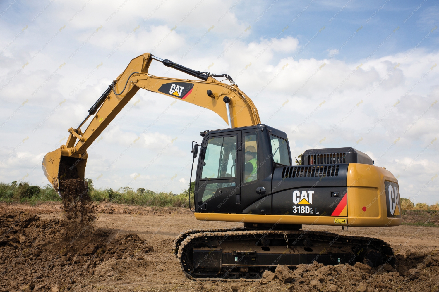 Аренда гусеничного экскаватора Caterpillar 320