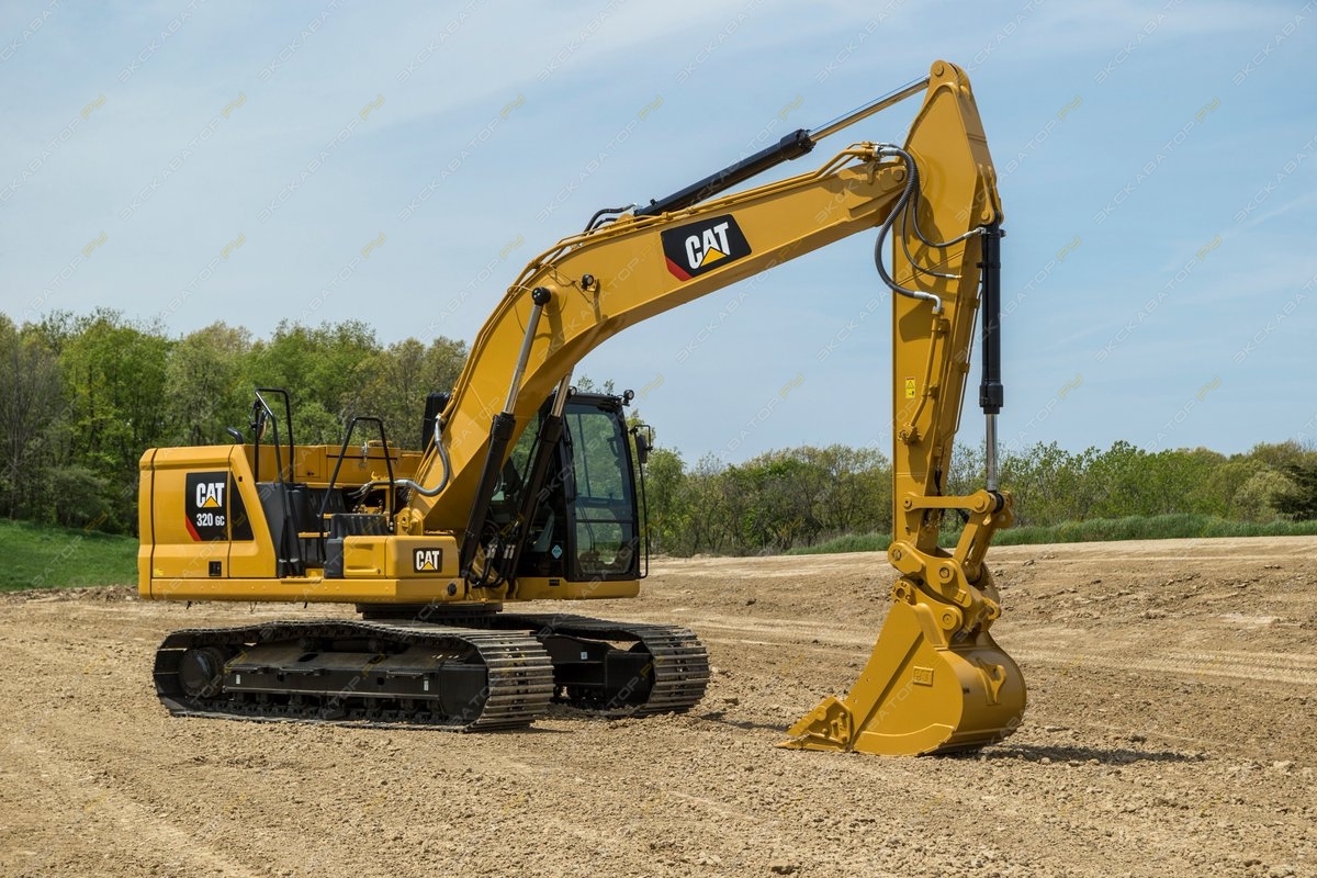 Аренда гусеничного экскаватора Caterpillar 320D