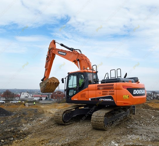 Аренда гусеничного экскаватора Doosan DX225LCA