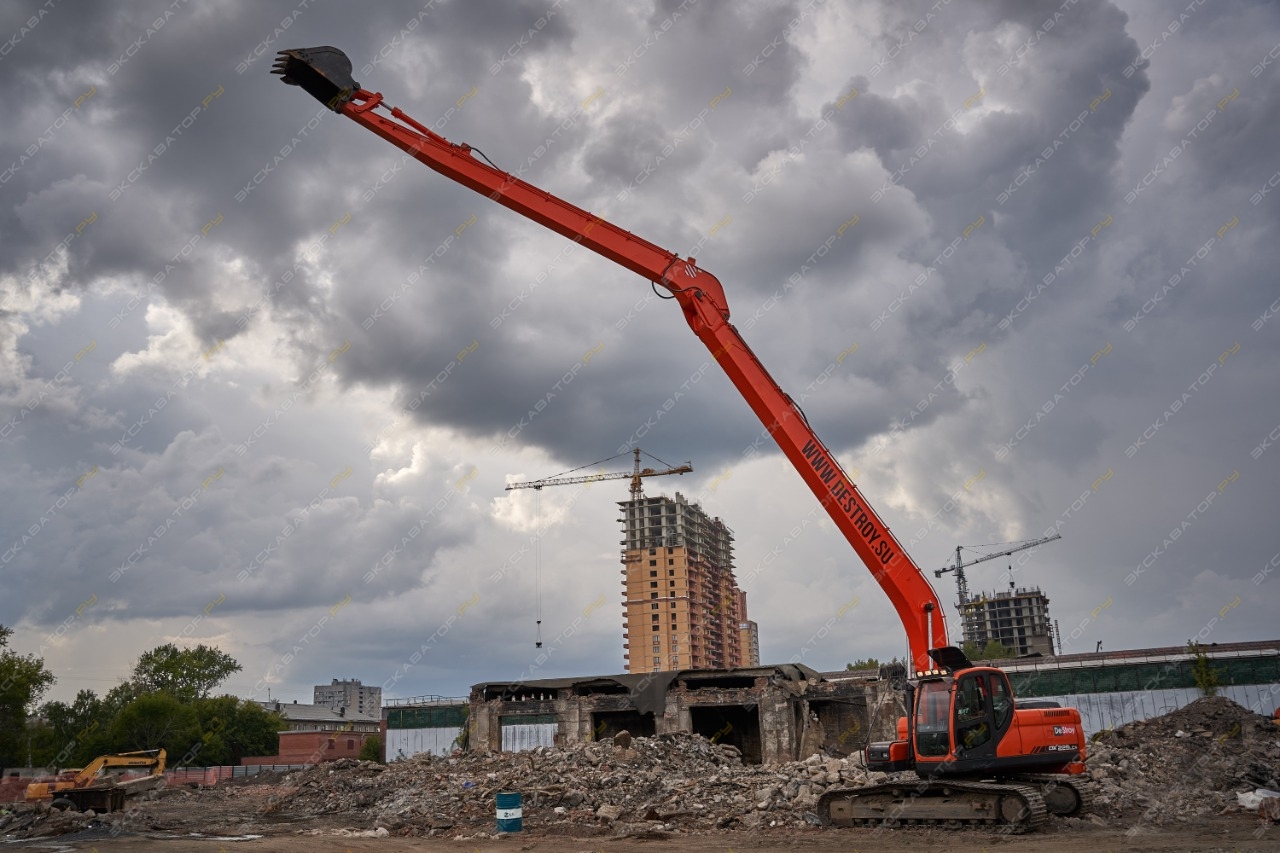Аренда гусеничного экскаватора Doosan DX260LCA