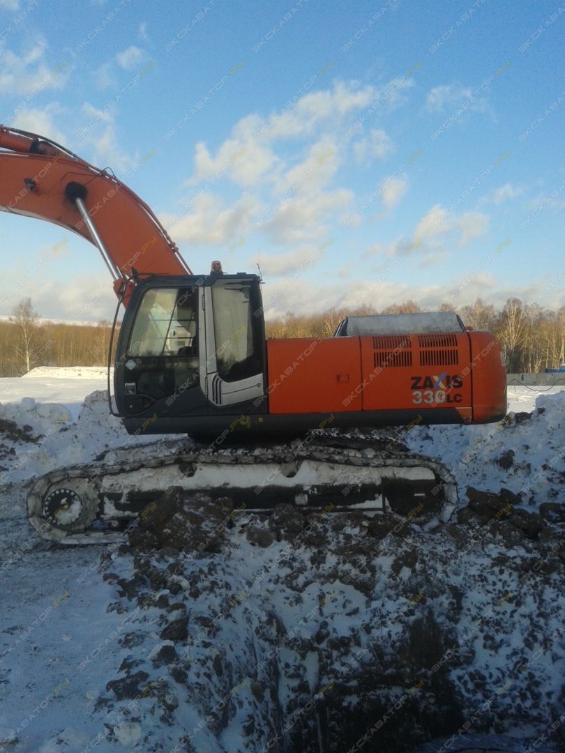 Аренда гусеничного экскаватора Hitachi ZX330