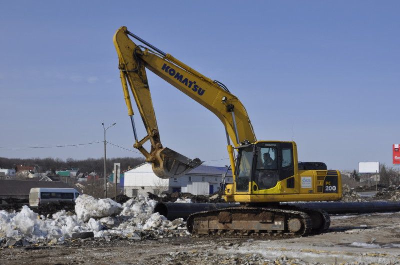Аренда гусеничного экскаватора Komatsu РС200 / LC-8