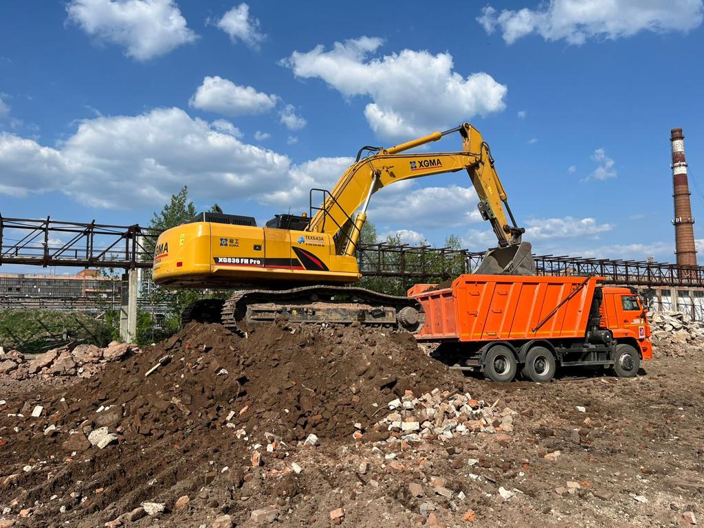 Аренда гусеничного экскаватора xgma 836