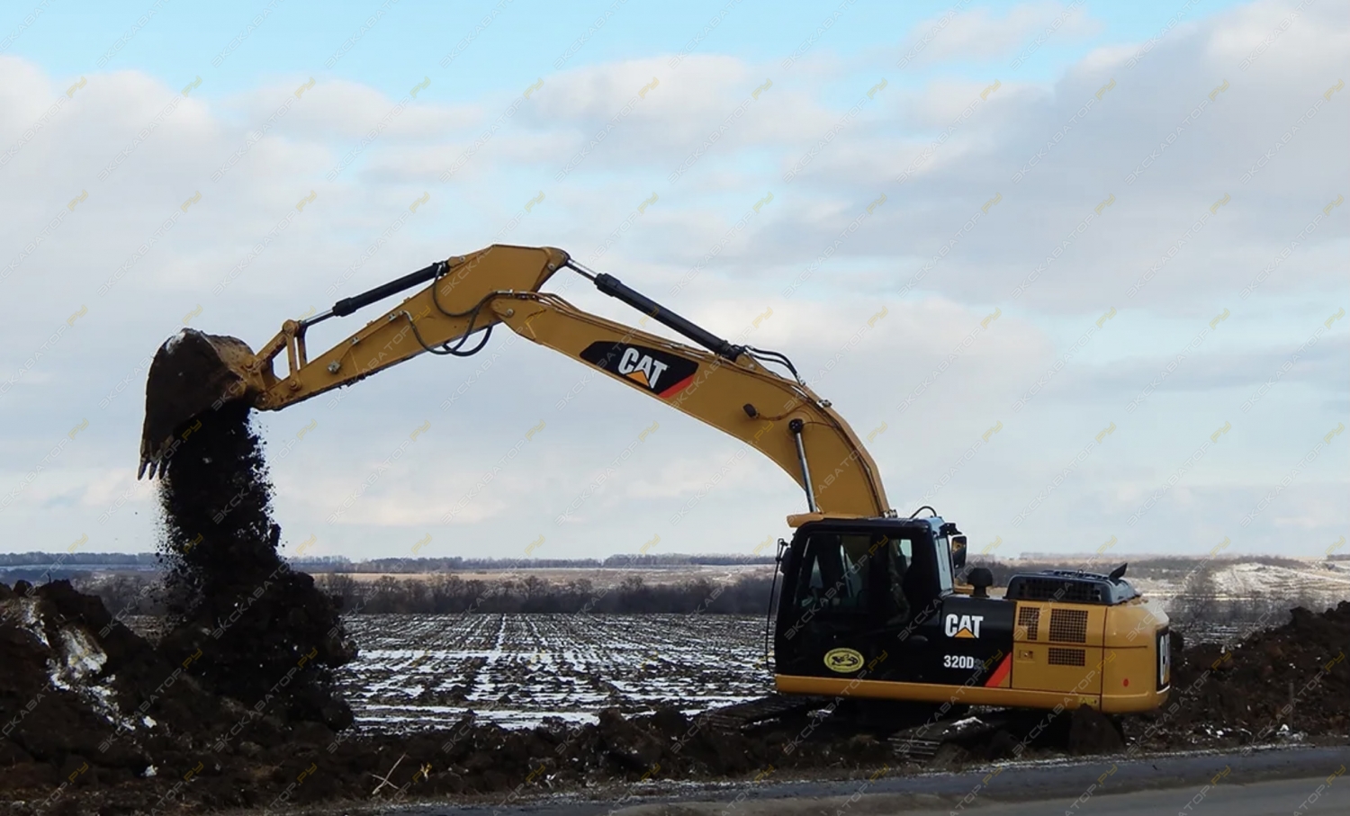 Аренда колесного экскаватора TEREX WX 200