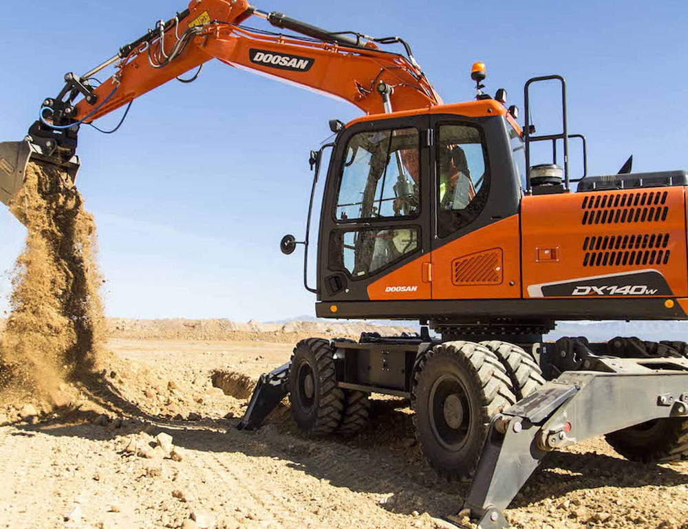 Аренда колесных экскаваторов JCB, CAT, HYUNDAI